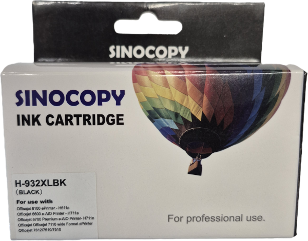 INKJET Ketridz ZA HP 932XL K Black SINO HPIJX932SC