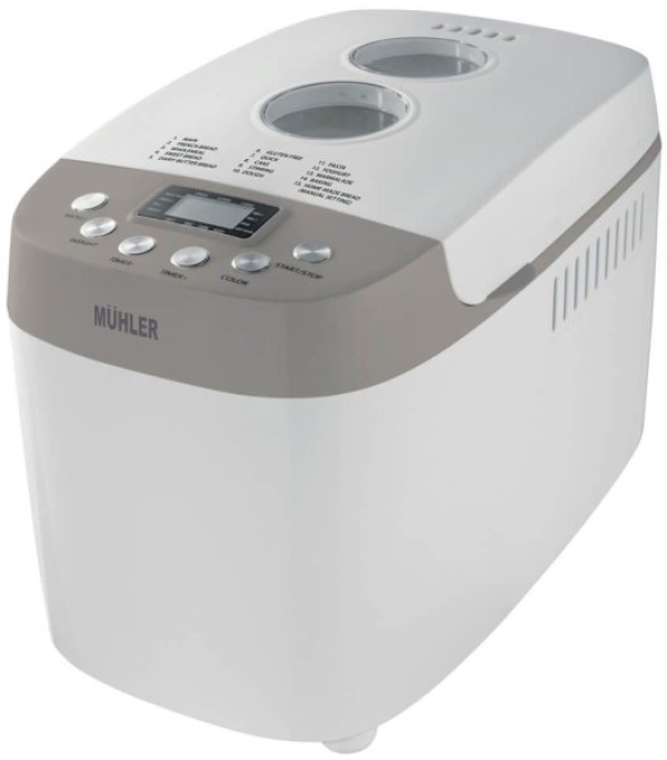 MUHLER MBM1509 Aparat za pravljenje hleba 850W