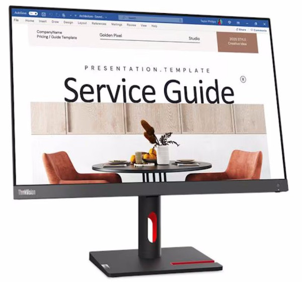 Monitor LENOVO ThinkVision S24i-30 23.8inc/IPOS/1920x1080/100Hz/4ms/2x HDMI,VGA