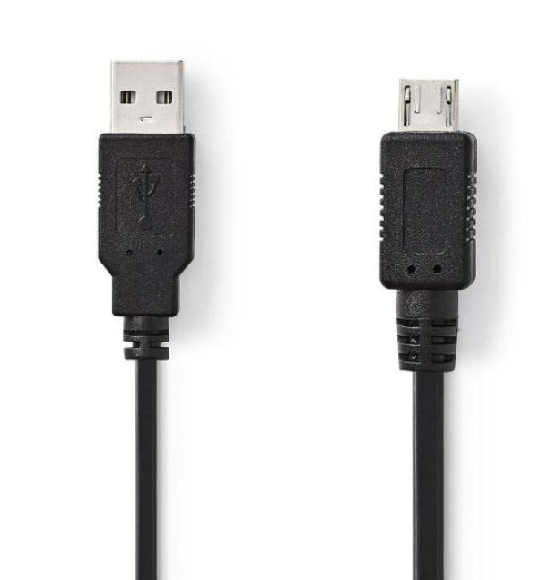 CCGP60880BK20 micro USB kabl 2.0, 480Mbps, 2m, okrugli
