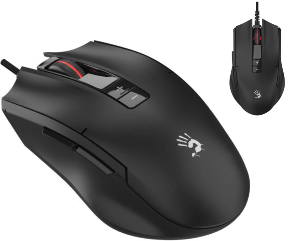 A4-ES8 A4-ES8 A4Tech Bloody Gejmerski opt. mis, 1000Hz/1000-6000Dpi, Black USB 124mm