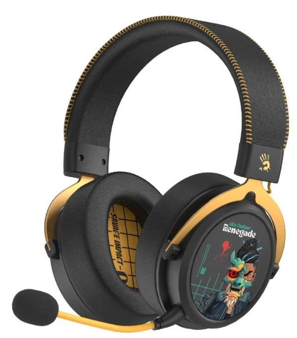 A4-MR595 A4Tech Bloody gejmerske slusalice sa mikrofonom, SURROUND, 50mm/32ohm, USB, Bluetooth