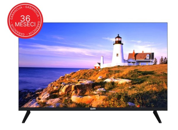 TV LED Zeus 40 ZE40FT2 1920x1080/FHD/DVB-T2/frameless