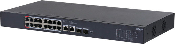 Dahua CS4218-16ET-135, Cloud upravljivi, Layer 2, PoE, 16-portni switch sa 2 uplink-a