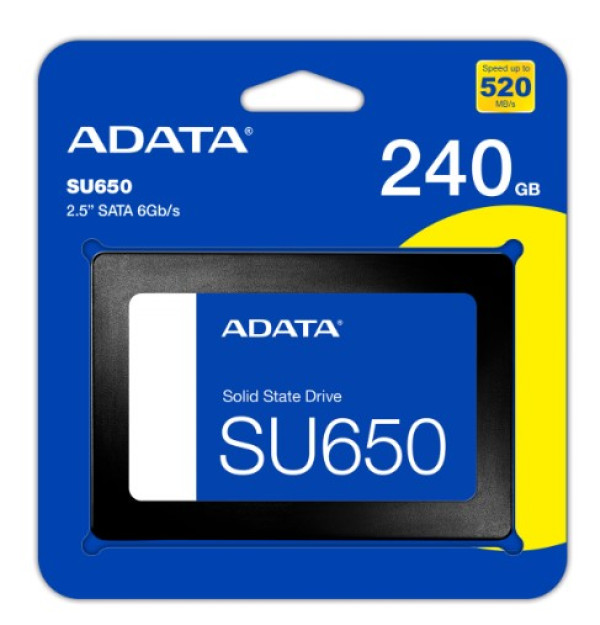 SSD 2.5 SATA3 240GB Adata SU650 ASU650SS-240GT-R 520/450,
