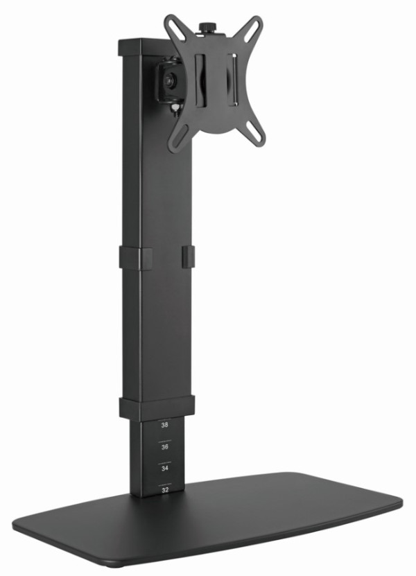 MS-D1ST-02 Gembird Postolje za sto za monitor sa podesivom visinom i potpunim pokretom,max.32inc 8KG